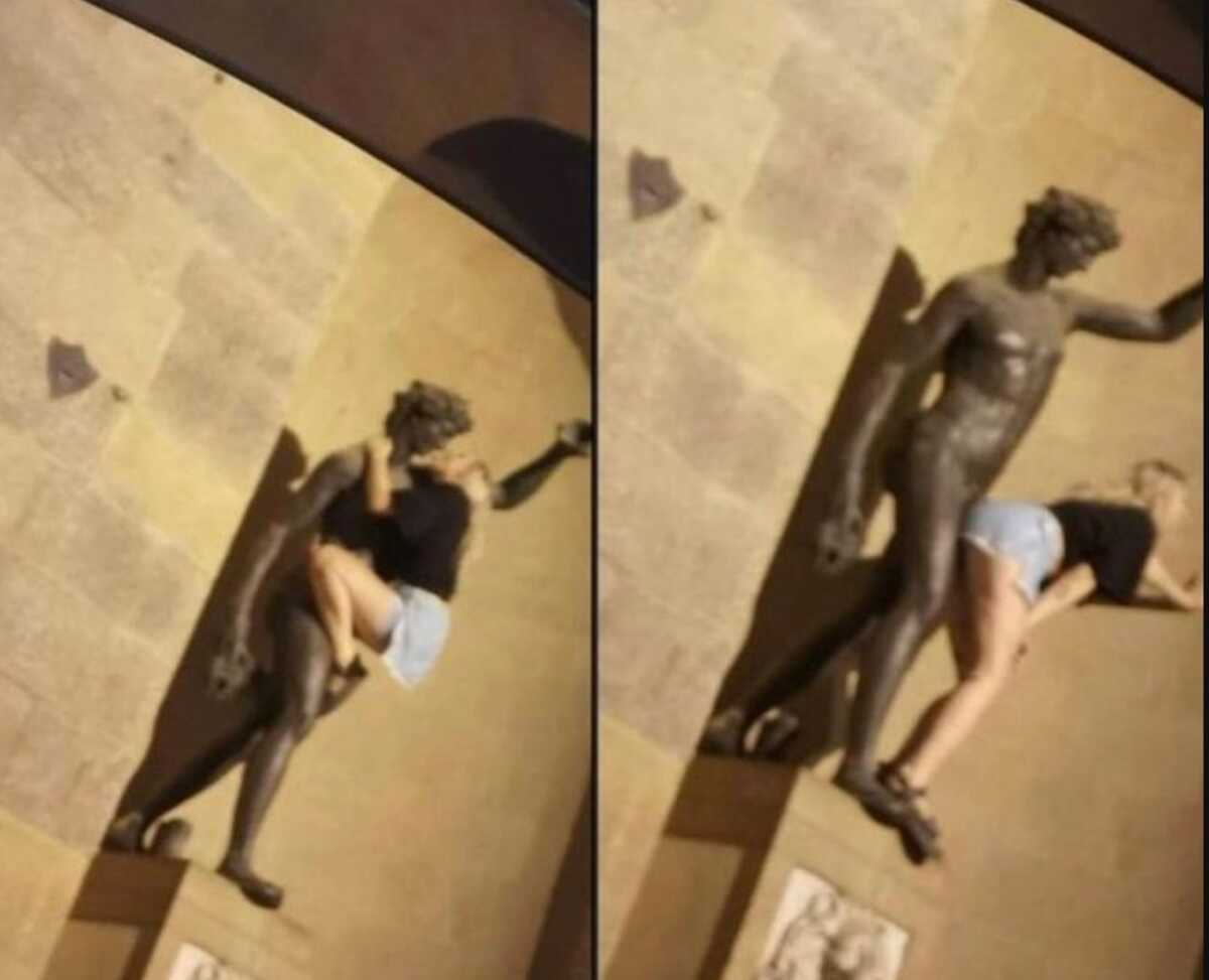 Οργή στη Φλωρεντία με τουρίστρια που παρίστανε ότι κάνει σεξ με ιστορικό άγαλμα