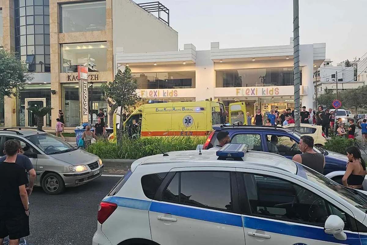 Τροχαίο δυστύχημα στο Ηράκλειο: Γυναίκα γλίστρησε στο δρόμο και την πάτησε τράκτορας