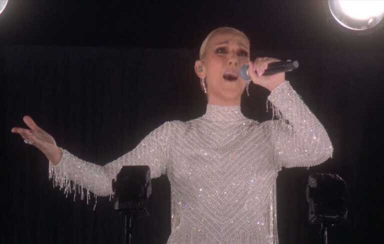 Παγκόσμια ανατριχίλα για την ερμηνεία της Celine Dion στην τελετη έναρξης των Ολυμπιακών Αγώνων