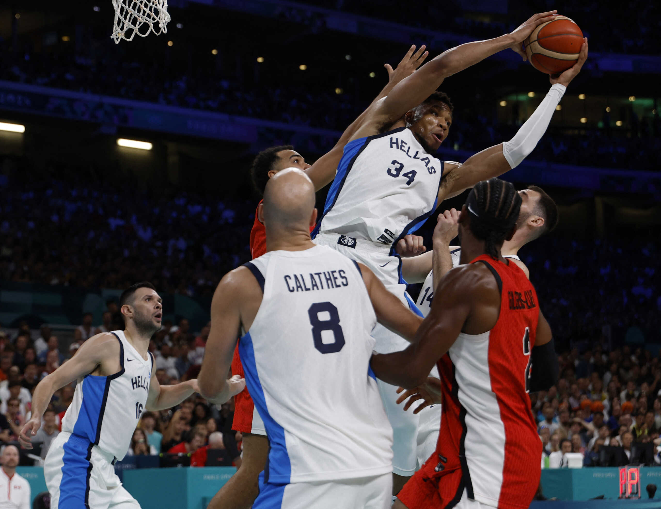 Ελλάδα – Καναδάς LIVE η πρεμιέρα της Εθνικής μπάσκετ στους Ολυμπιακούς Αγώνες