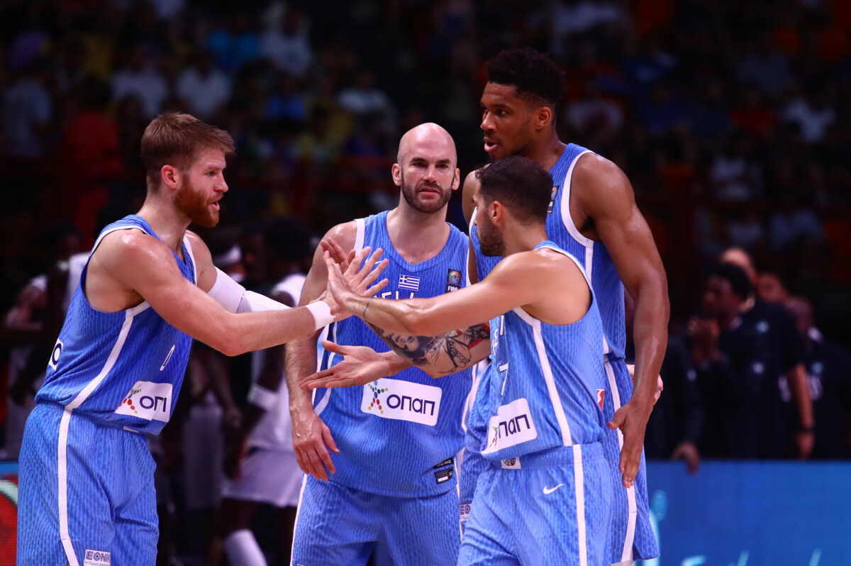Ολυμπιακοί Αγώνες 2024: Πτώση δύο θέσεων για την εθνική μπάσκετ στα power rankings της FIBA