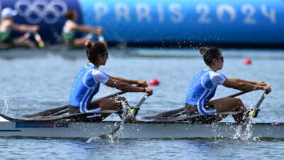 Ζωή Φίτσιου και Μιλένα Κοντού κατέκτησαν το χάλκινο μετάλλιο στο διπλό σκιφ ελαφρών βαρών γυναικών των Ολυμπιακών Αγώνων