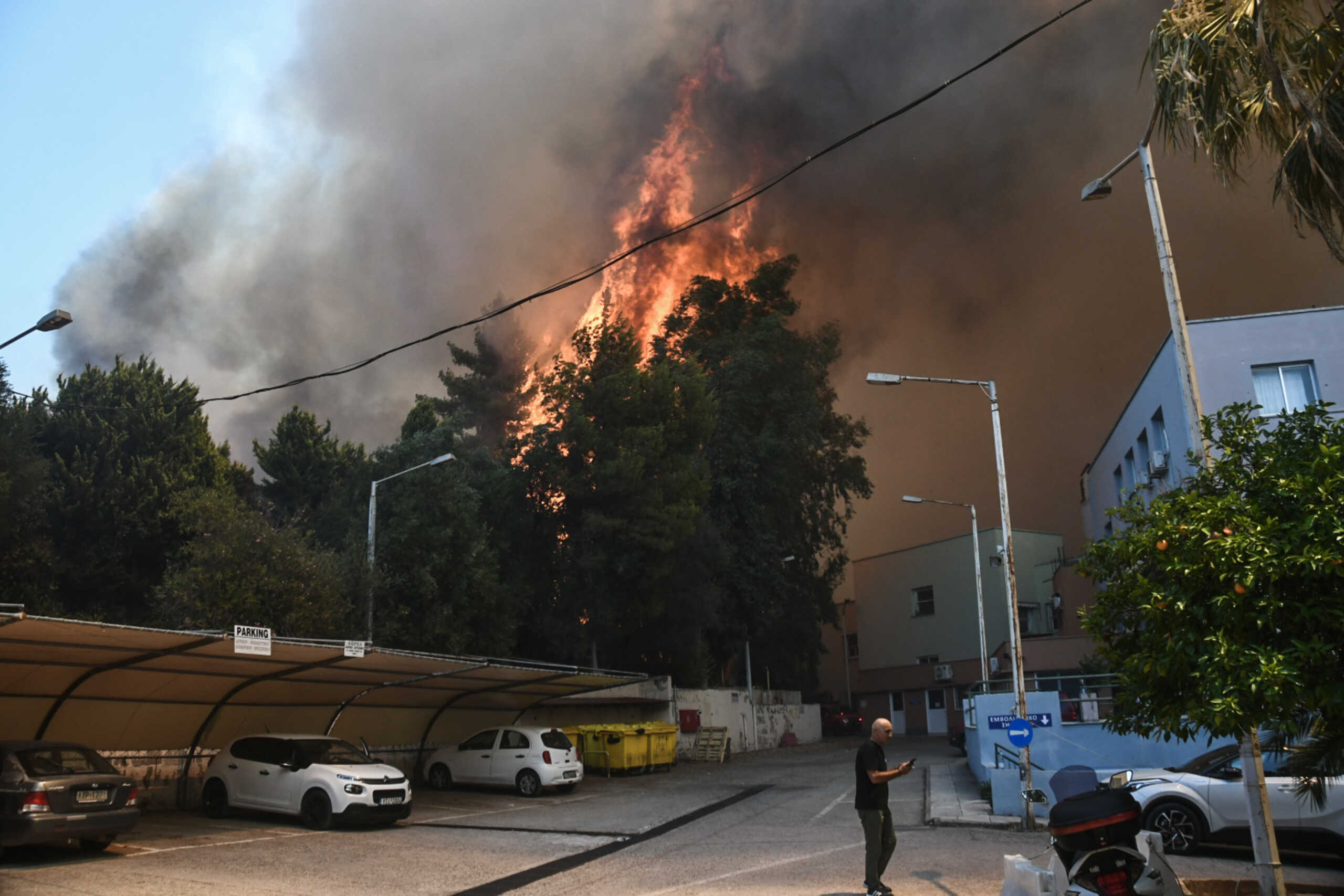 Φωτιά στη Πάτρα: Σε επιφυλακή όλη τη νύχτα η πυροσβεστική για τον κίνδυνο αναζωπυρώσεων