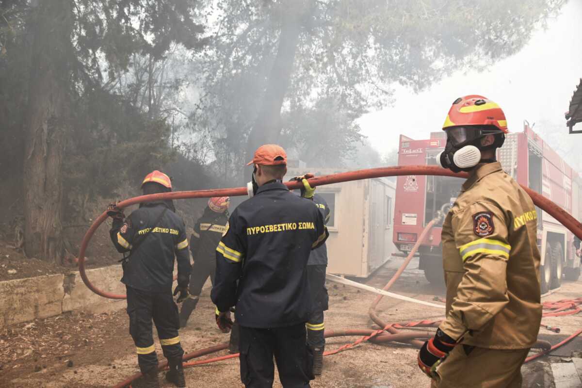 Φωτιά στις Σέρρες: Μήνυμα του 112 στους κατοίκους να είναι σε ετοιμότητα