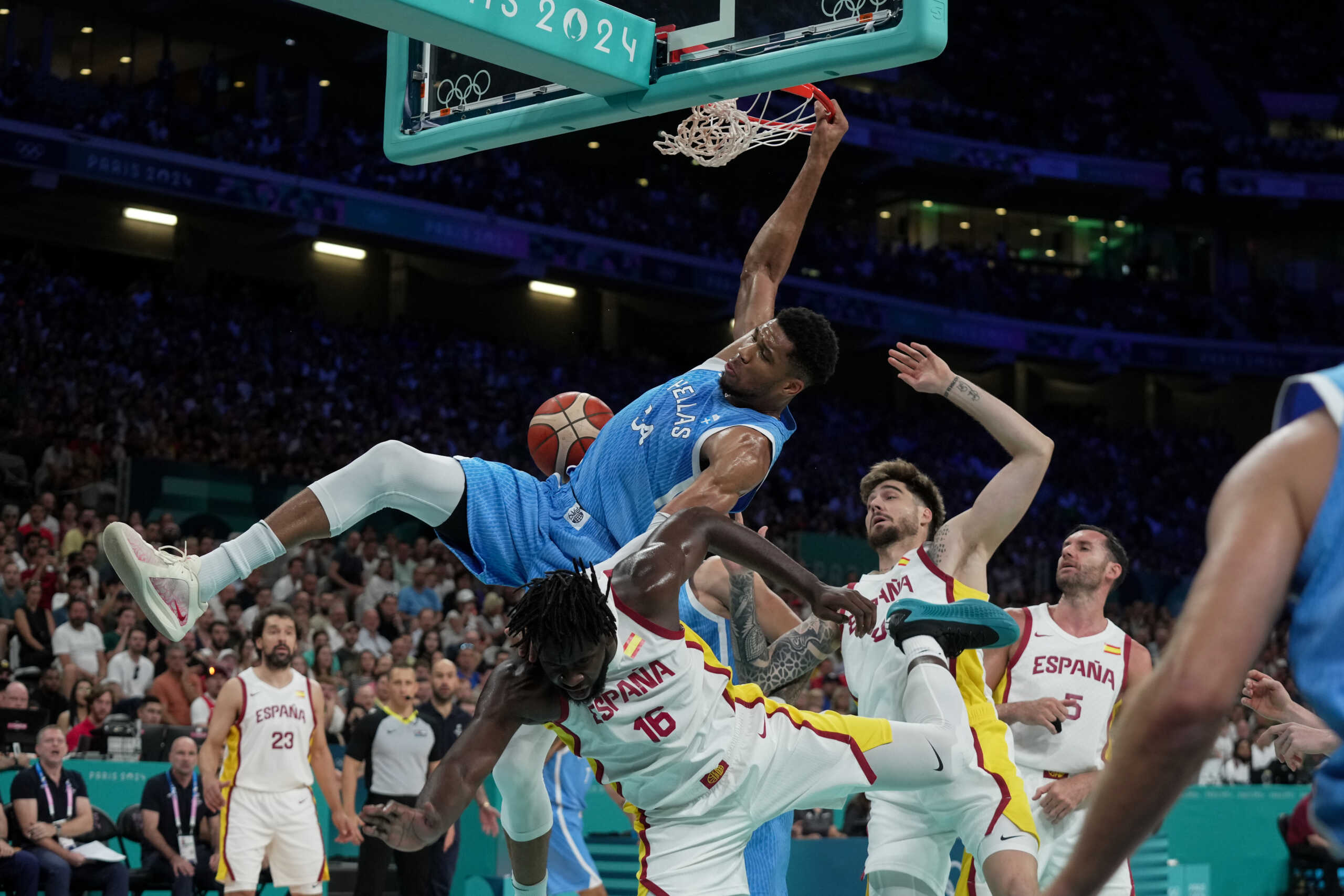 Ισπανία – Ελλάδα 84-77 ΤΕΛΙΚΟ: Ήττα για την εθνική μπάσκετ στους Ολυμπιακούς Αγώνες