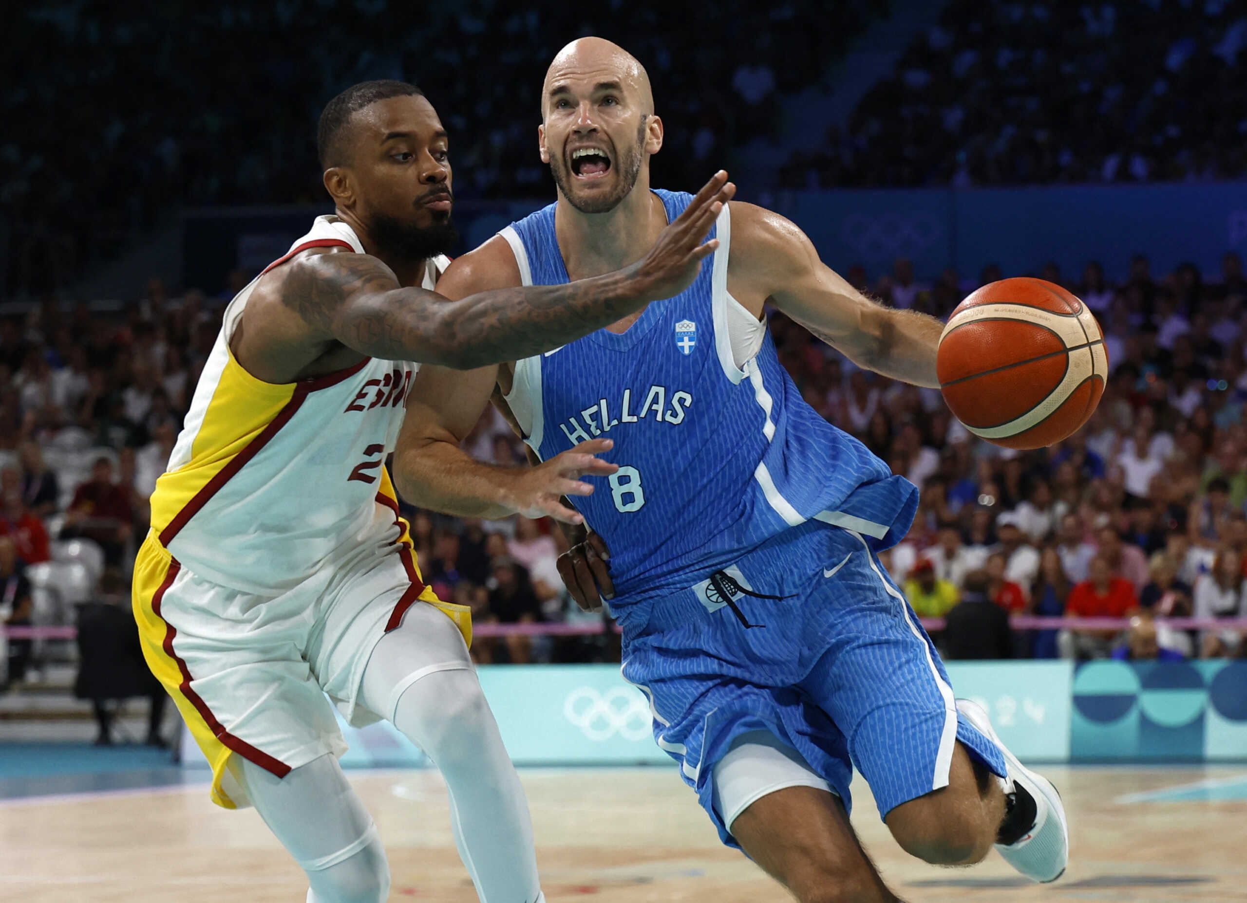 Ισπανία – Ελλάδα 84-77: Δεύτερη ήττα στις λεπτομέρειες για την Εθνική μπάσκετ στους Ολυμπιακούς Αγώνες