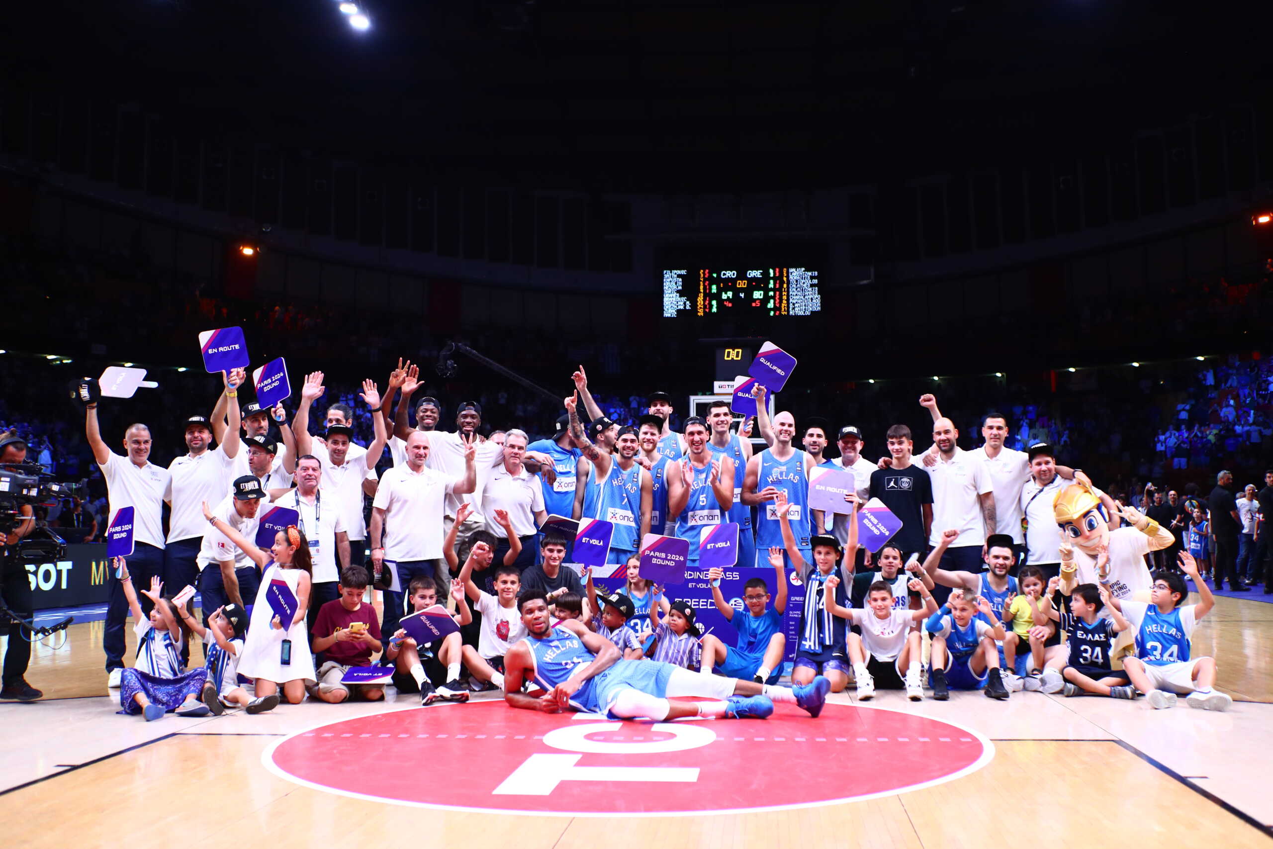 Εθνική μπάσκετ: Ανάρτηση με Ακρόπολη από τη FIBA για την πρόκριση της Ελλάδας στους Ολυμπιακούς Αγώνες