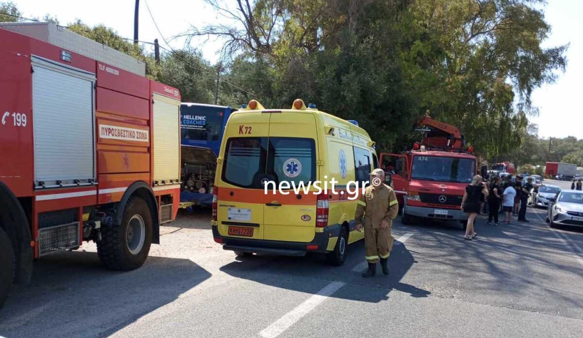 Κέρκυρα: Σοβαρό τροχαίο με σύγκρουση τουριστικού λεωφορείου με φορτηγό – Ένας νεκρός
