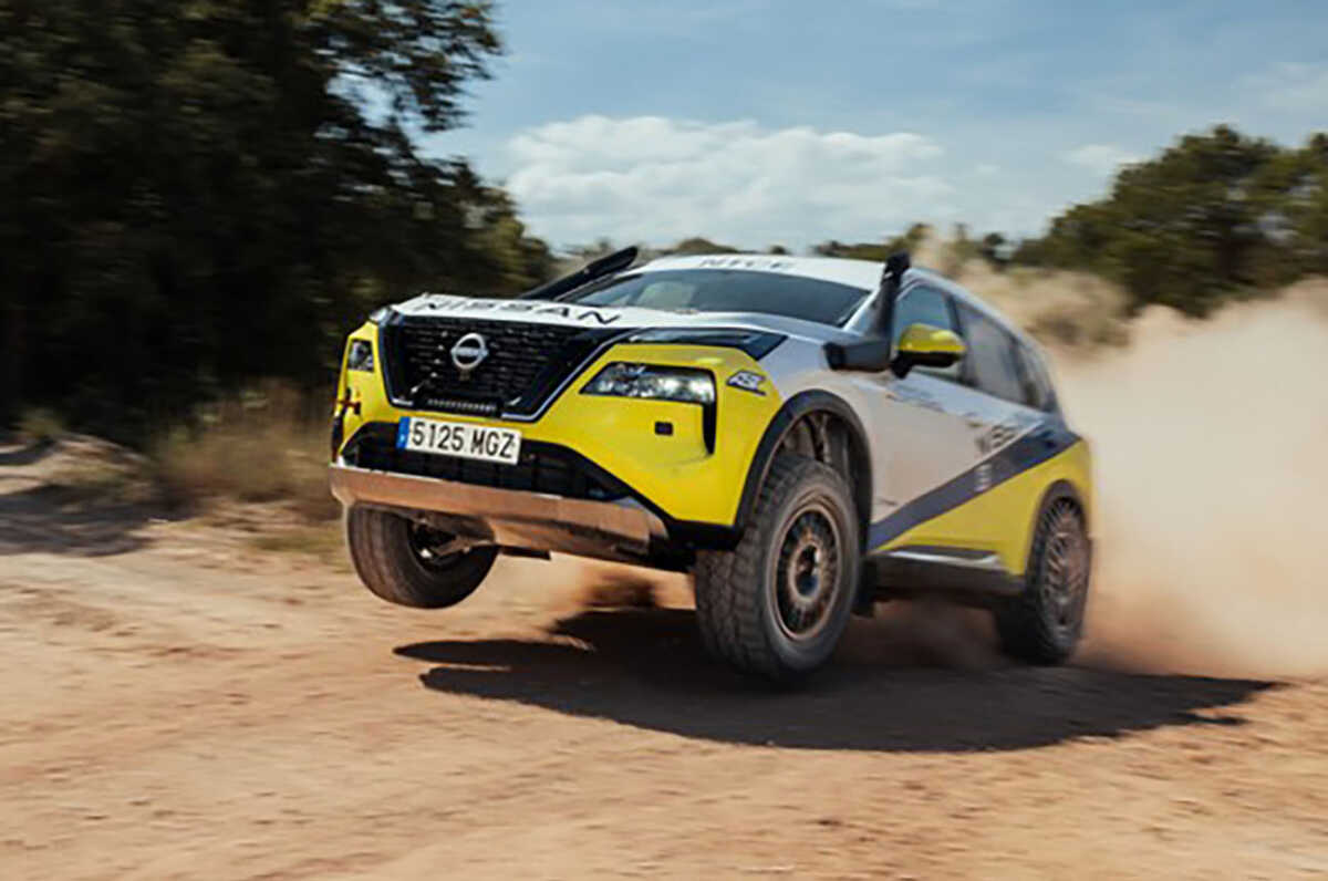 Το Nissan X-Trail e-POWER με e-4ORCE στο Rally Aragon Baja