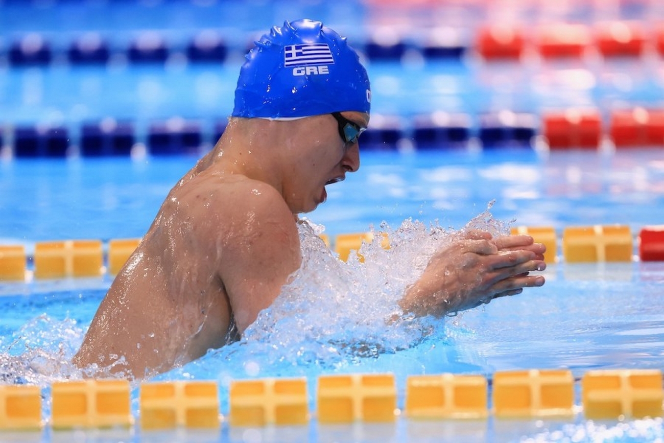 Χρυσό μετάλλιο για τον Βαγγέλη Ντούμα στα 100 μέτρα πρόσθιο του ευρωπαϊκού πρωταθλήματος κολύμβησης εφήβων