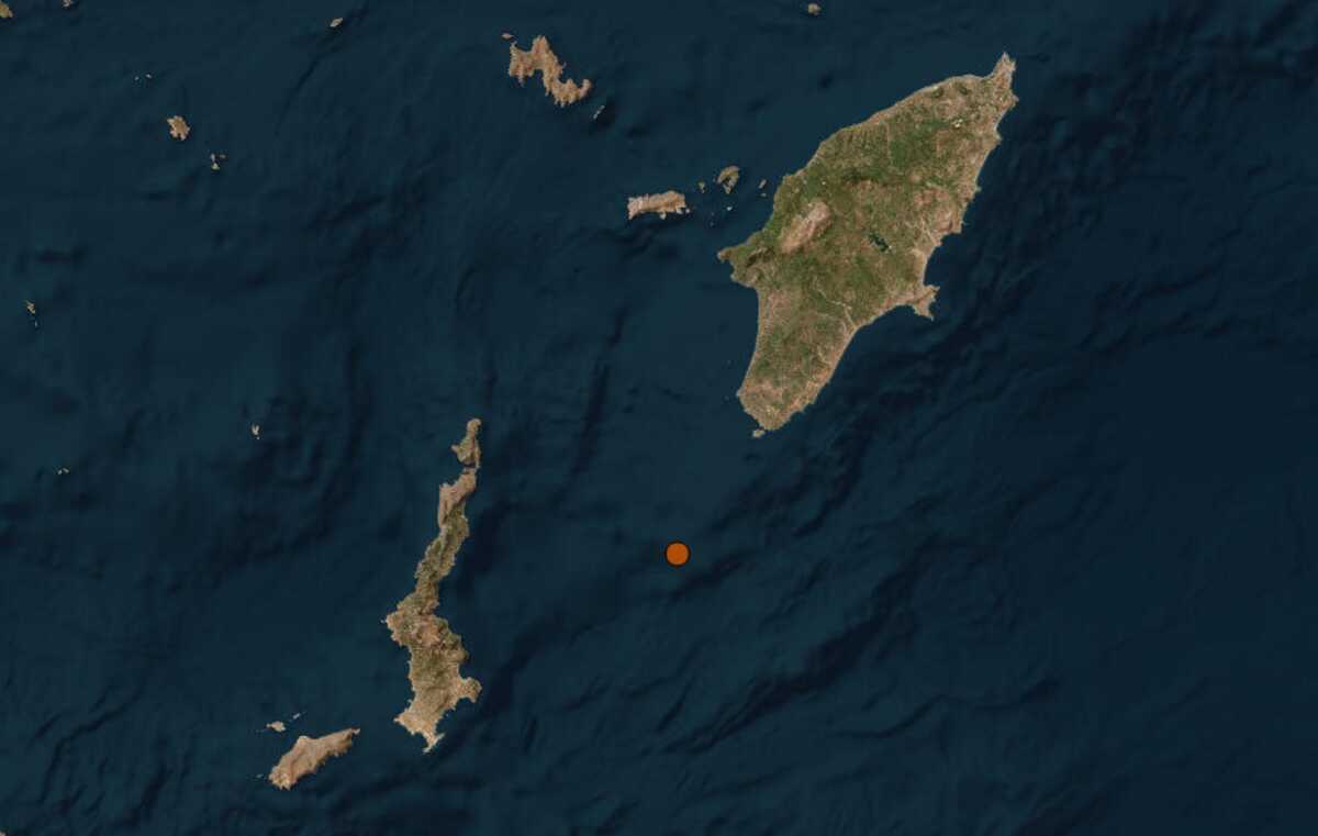 Σεισμός 3,6 Ρίχτερ ανοιχτά της Ρόδου