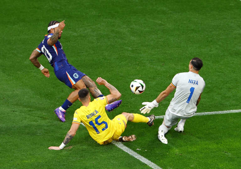 Ρουμανία – Ολλανδία 0-0 LIVE: Αμφίρροπη η αναμέτρηση για τους «16» στο Euro 2024