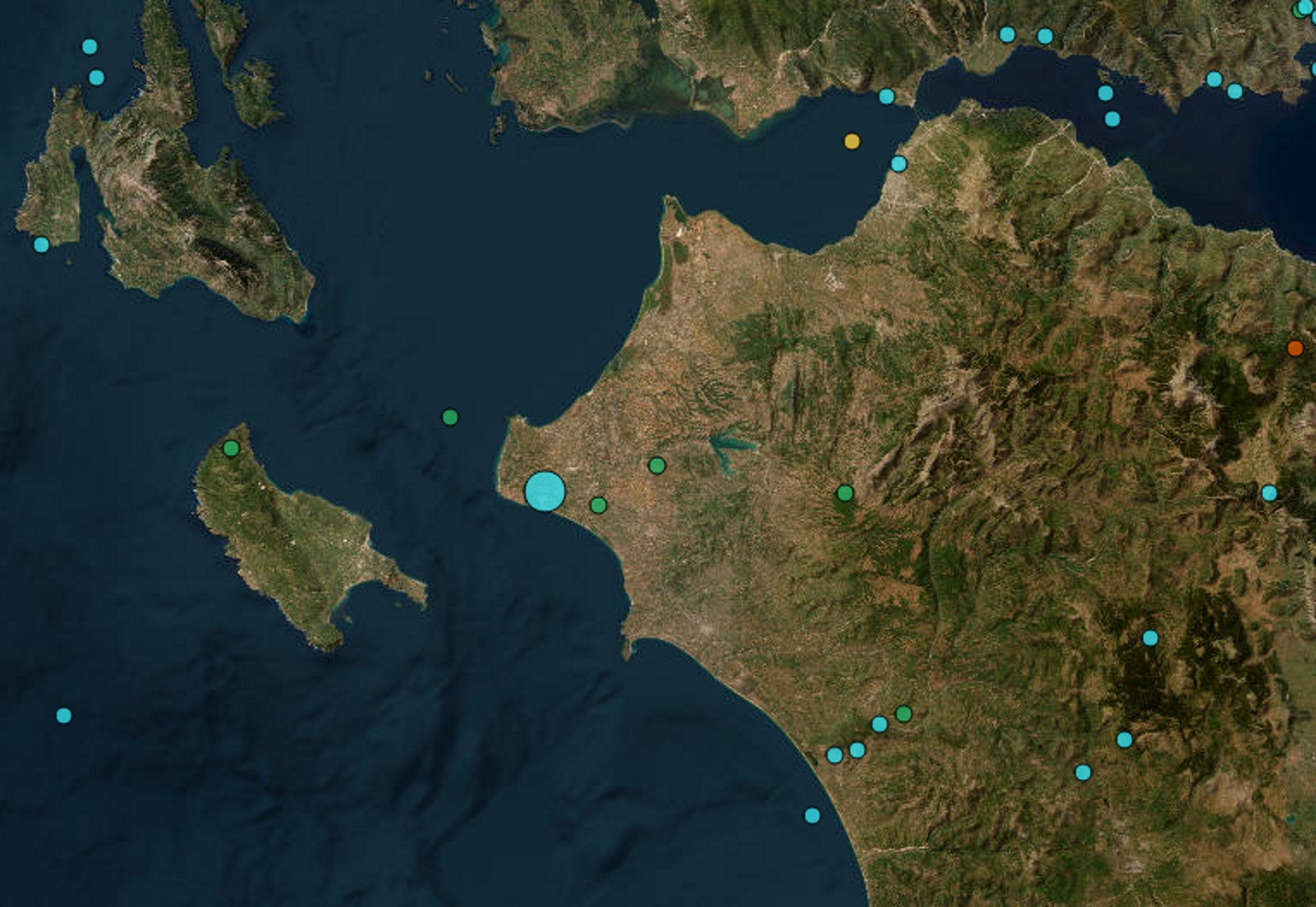 Σεισμός 4,9 Ρίχτερ στην Ηλεία με επίκεντρο την Ανδραβίδα