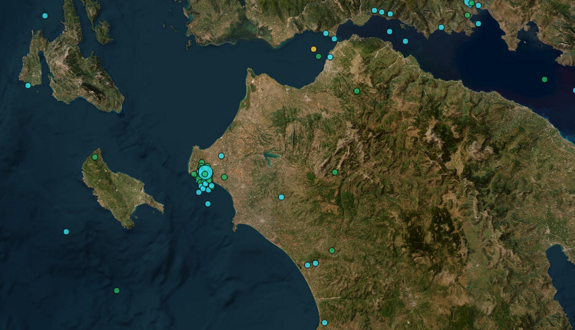 Σεισμός 4,7 Ρίχτερ στην Ηλεία με επίκεντρο την Ανδραβίδα