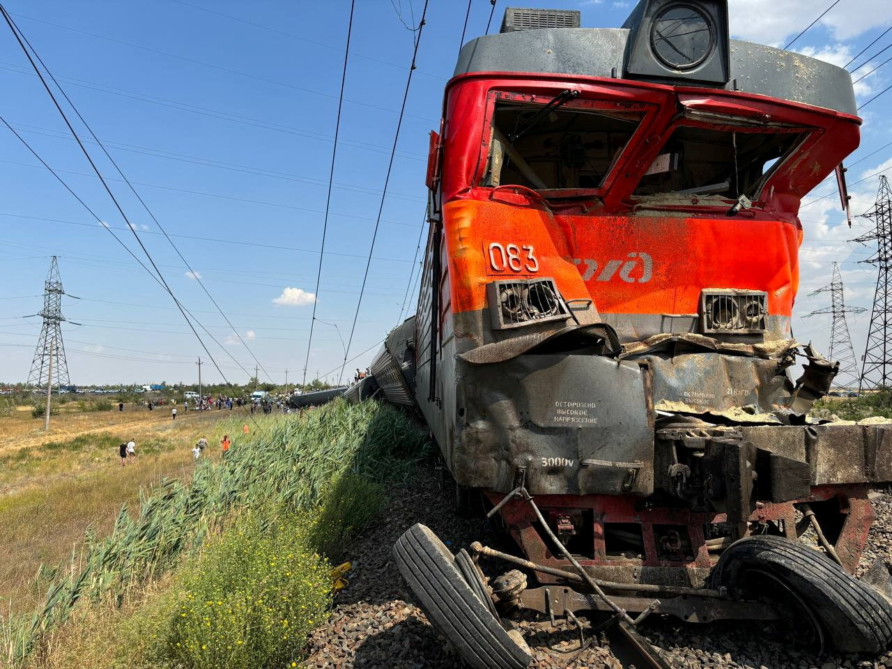 Ρωσία: Πάνω από 140 οι τραυματίες από σύγκρουση τρένου με φορτηγό – Ο οδηγός του οχήματος παραβίασε τη σήμανση
