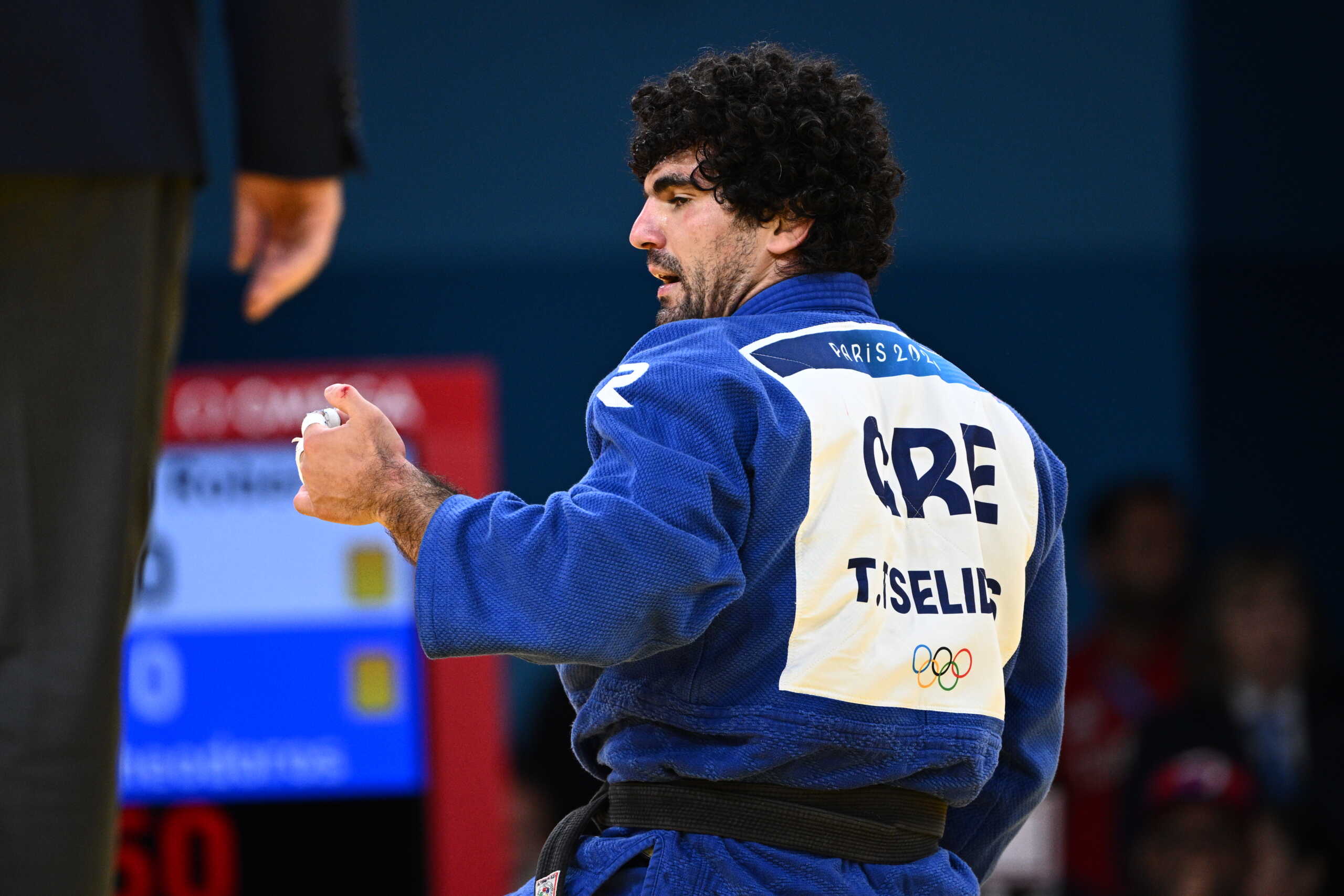 Ο Θοδωρής Τσελίδης προκρίθηκε στον δεύτερο γύρο των 90 κιλών τζούντο στους Ολυμπιακούς Αγώνες