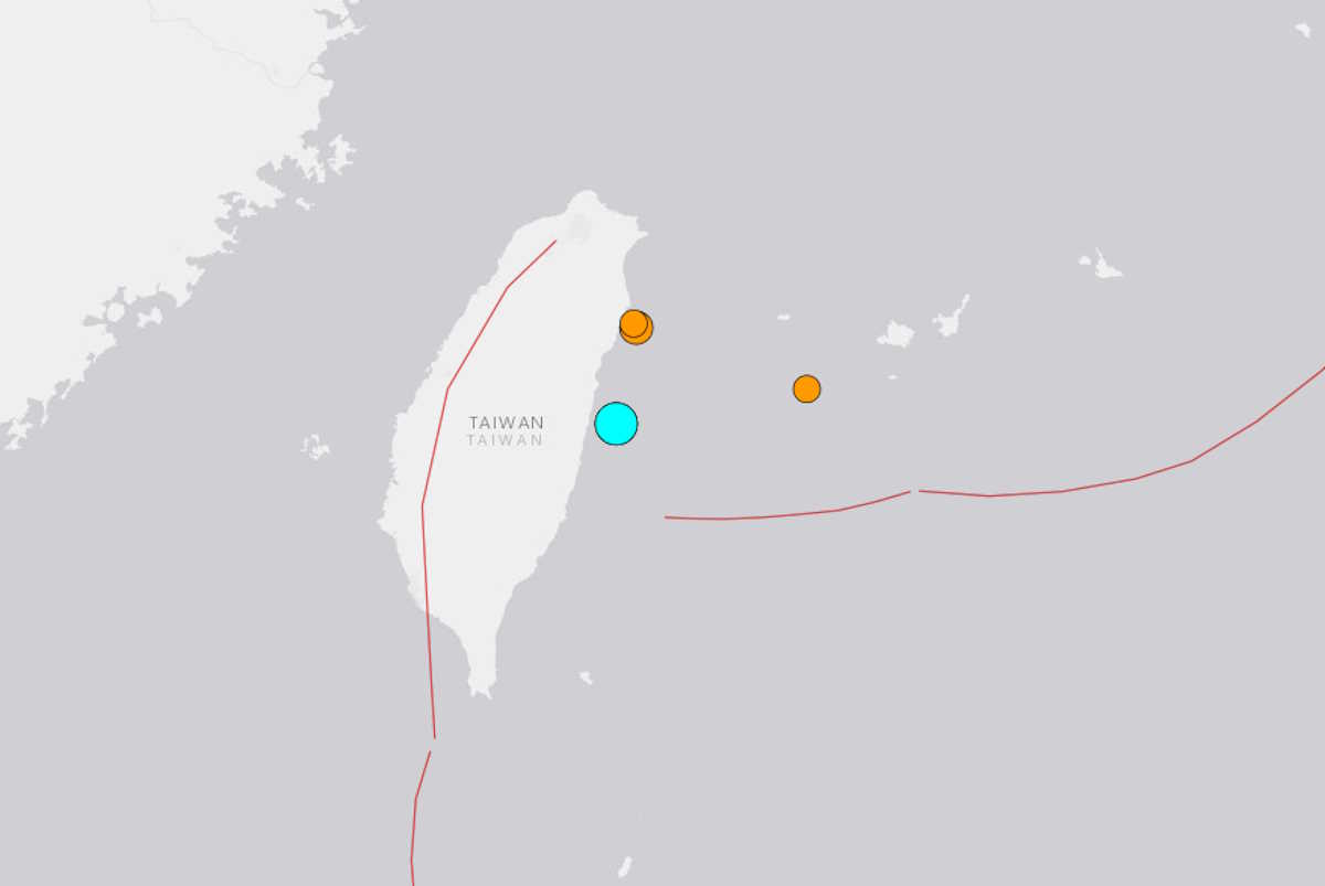 Σεισμός 6,1 βαθμών στην Ταϊβάν – Βίντεο από το χτύπημα του Εγκέλαδου