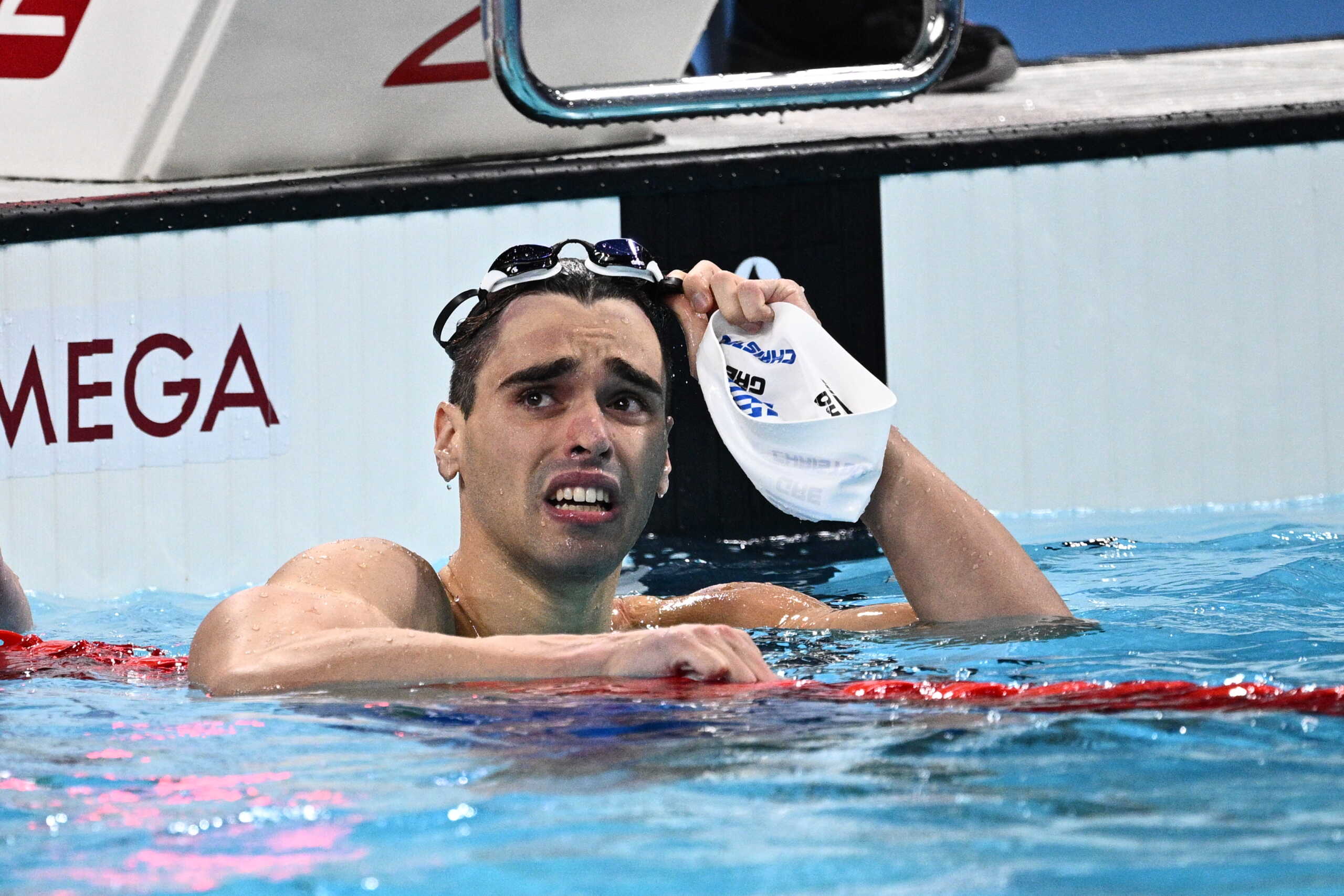 Ο Απόστολος Χρήστου κατέκτησε το ασημένιο μετάλλιο στα 200 μέτρα ύπτιο της κολύμβησης στους Ολυμπιακούς Αγώνες 2024