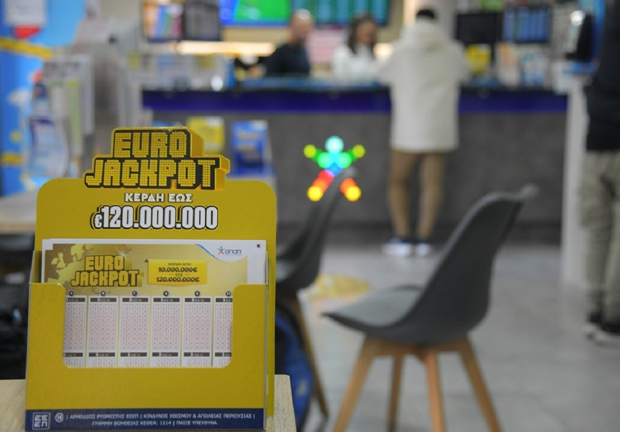 Eurojackpot: Αντίστροφη μέτρηση για την κλήρωση των 67 εκατ. ευρώ – Μέχρι τις 19:00 η κατάθεση δελτίων αποκλειστικά στα καταστήματα ΟΠΑΠ