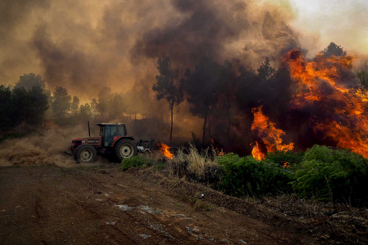 Φωτιά σε Εύβοια και Ρέθυμνο: Χωρίς ενεργό μέτωπο – Αντιμέτωποι με διάσπαρτες εστίες οι πυροσβέστες