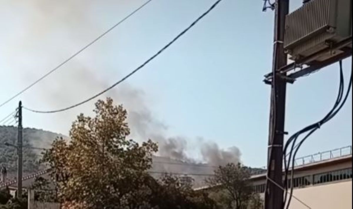 Φωτιά στο Σοφό Ασπροπύργου, κινητοποίηση με 43 πυροσβέστες και 2 ελικόπτερα