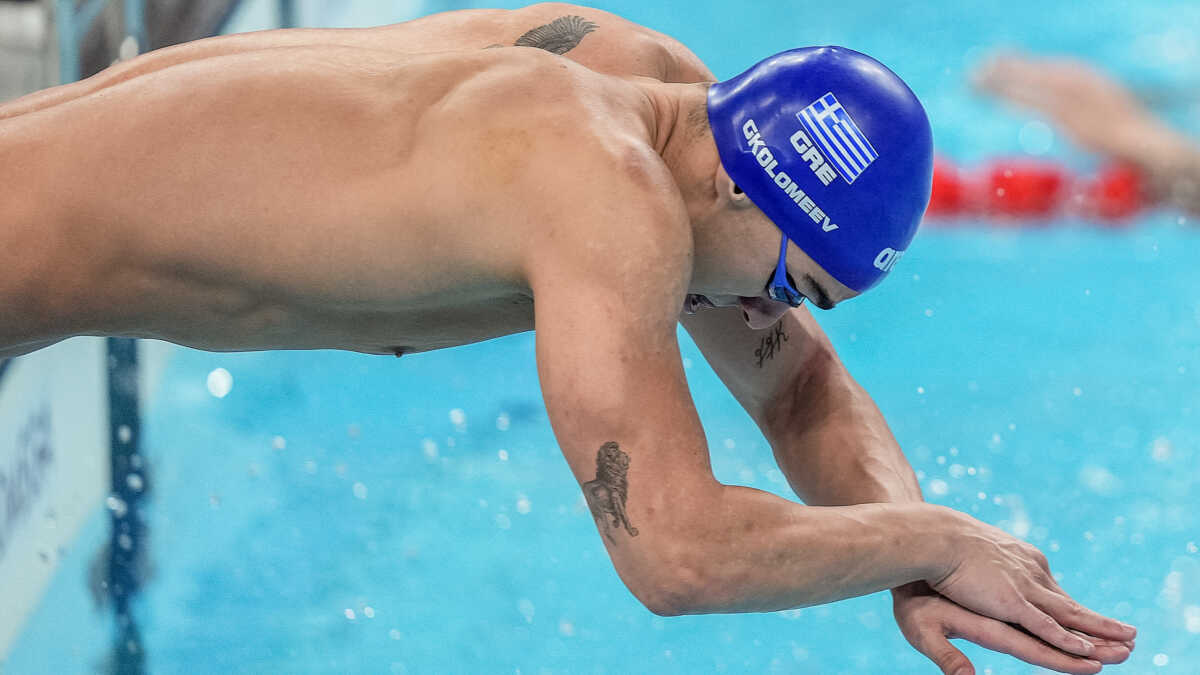 Ο Κριστιάν Γκολομέεβ προκρίθηκε στον τελικό των 50 μέτρων ελεύθερο της κολύμβησης στους Ολυμπιακούς Αγώνες 2024