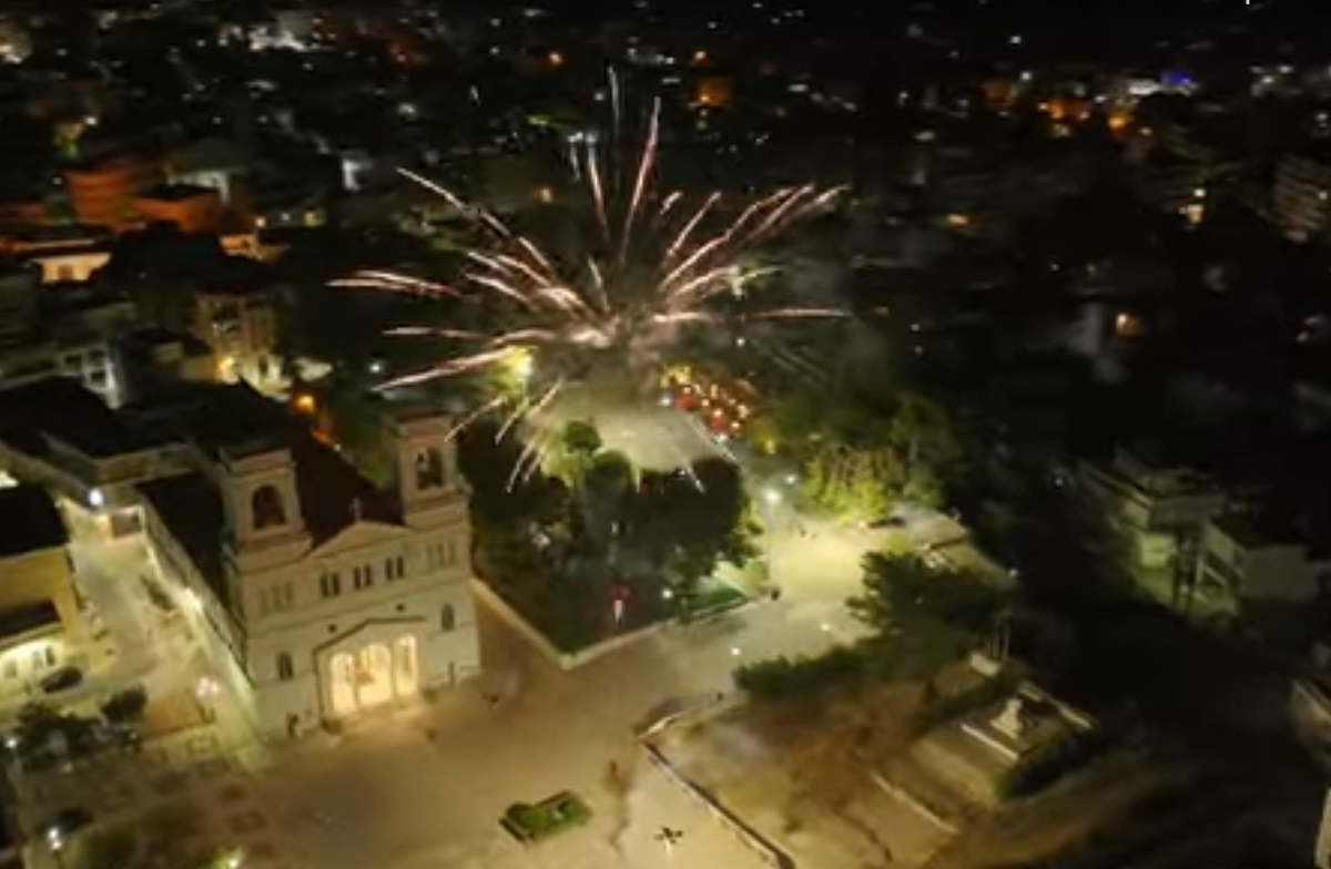 Εμμανουήλ Καραλής: Με πυροτεχνήματα γιόρτασαν στην Ηλεία την κατάκτηση του χάλκινου μεταλλίου στους Ολυμπιακούς Αγώνες