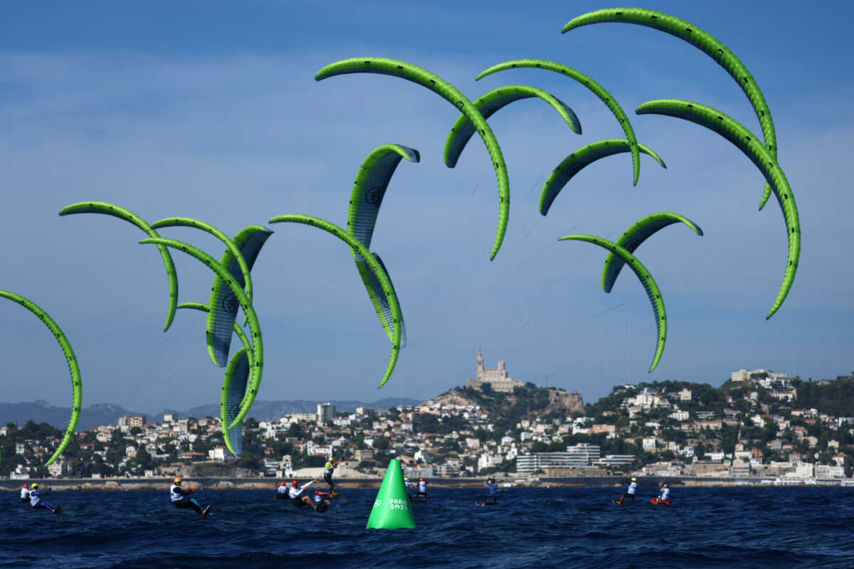 Ολυμπιακοί Αγώνες 2024: Έκτος ο Μαραμενίδης στην τρίτη κούρσα στο kite ανδρών της ιστιοπλοΐας
