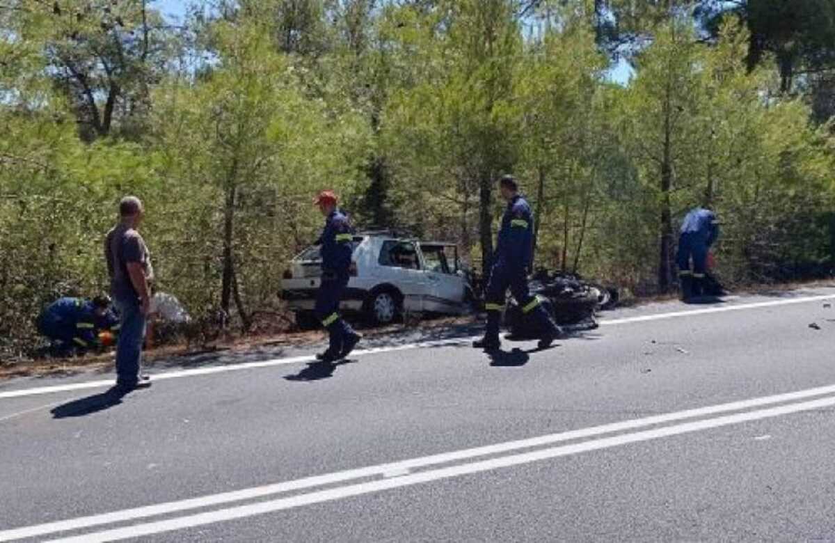 Μυτιλήνη: Τροχαίο δυστύχημα με νεκρούς έναν αστυνομικό και μια 94χρονη γυναίκα