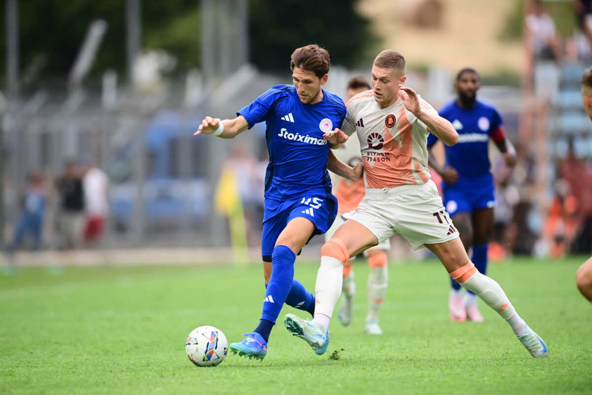 Ρόμα – Ολυμπιακός 1-1: Φιλική ισοπαλία με θετικό πρόσημο για τους Πειραιώτες