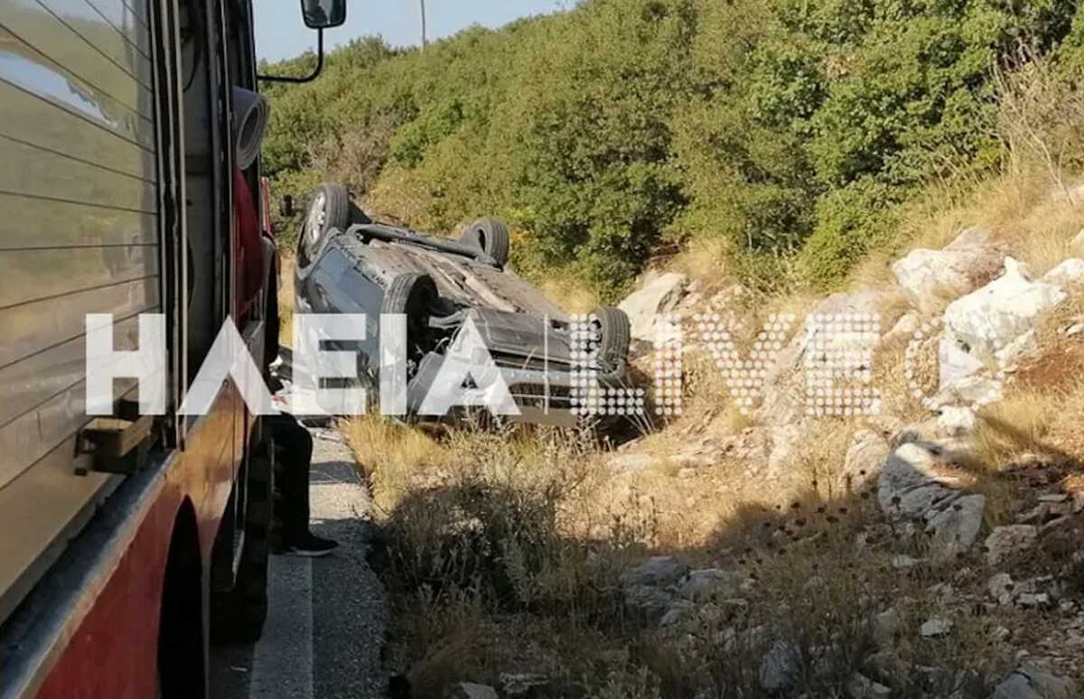 Hλεία: Τροχαίο δυστύχημα με δύο αδέρφια, σκοτώθηκε το ένα, χαροπαλεύει το δεύτερο