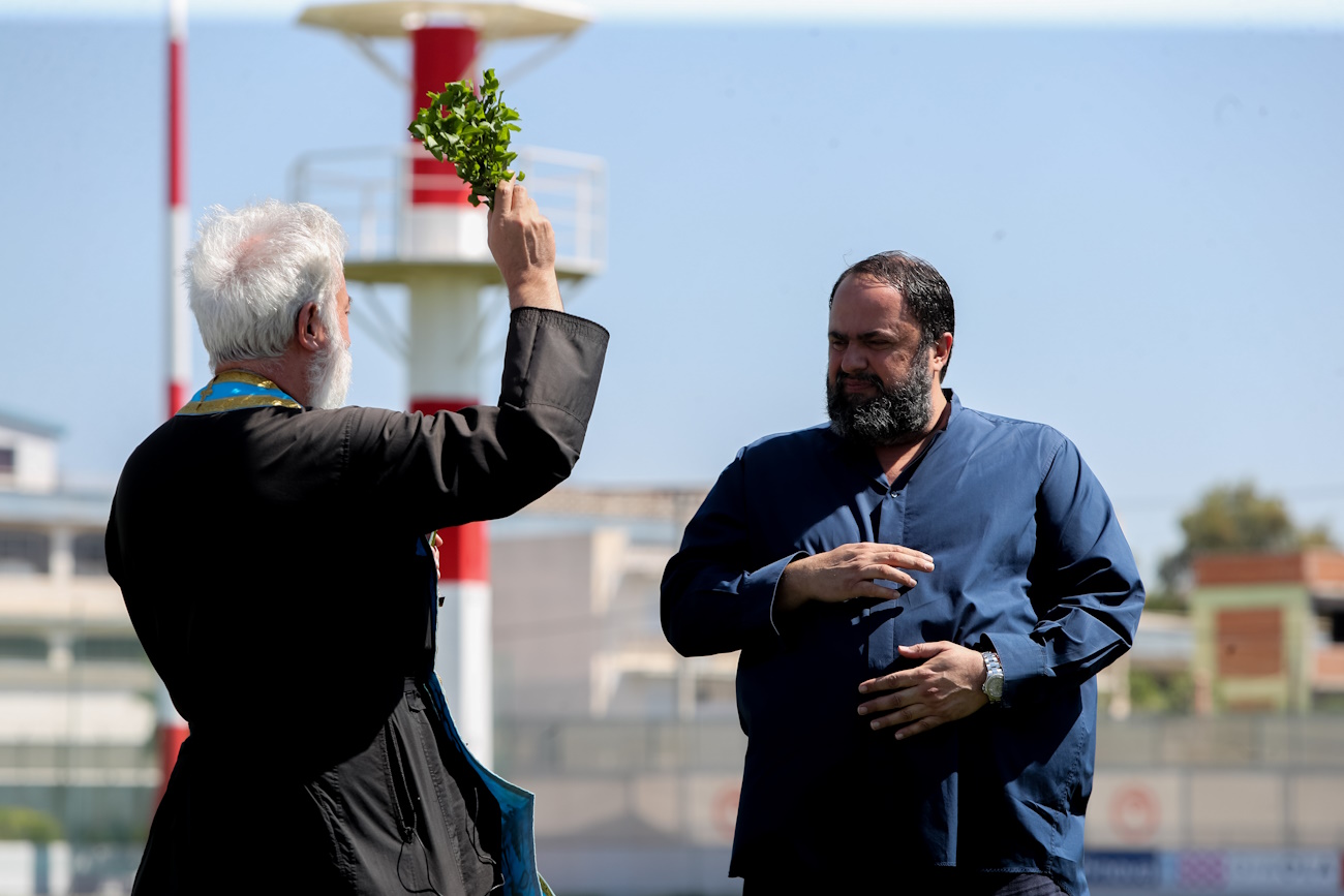 Ο Βαγγέλης Μαρινάκης θα βρεθεί στου Ρέντη για τον ετήσιο Αγιασμό του Ολυμπιακού και θα μιλήσει στην ομάδα