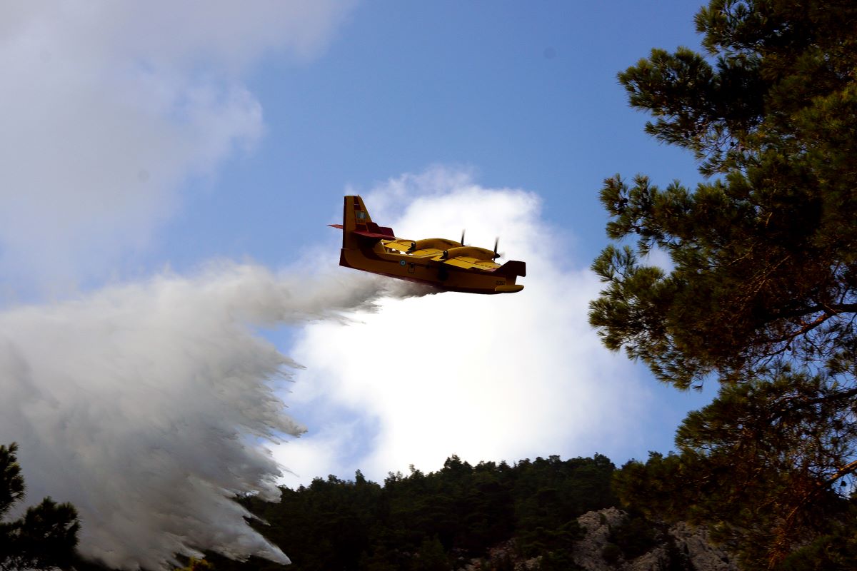 Φωτιά στο Ξεροκάμπι Αρκαδίας