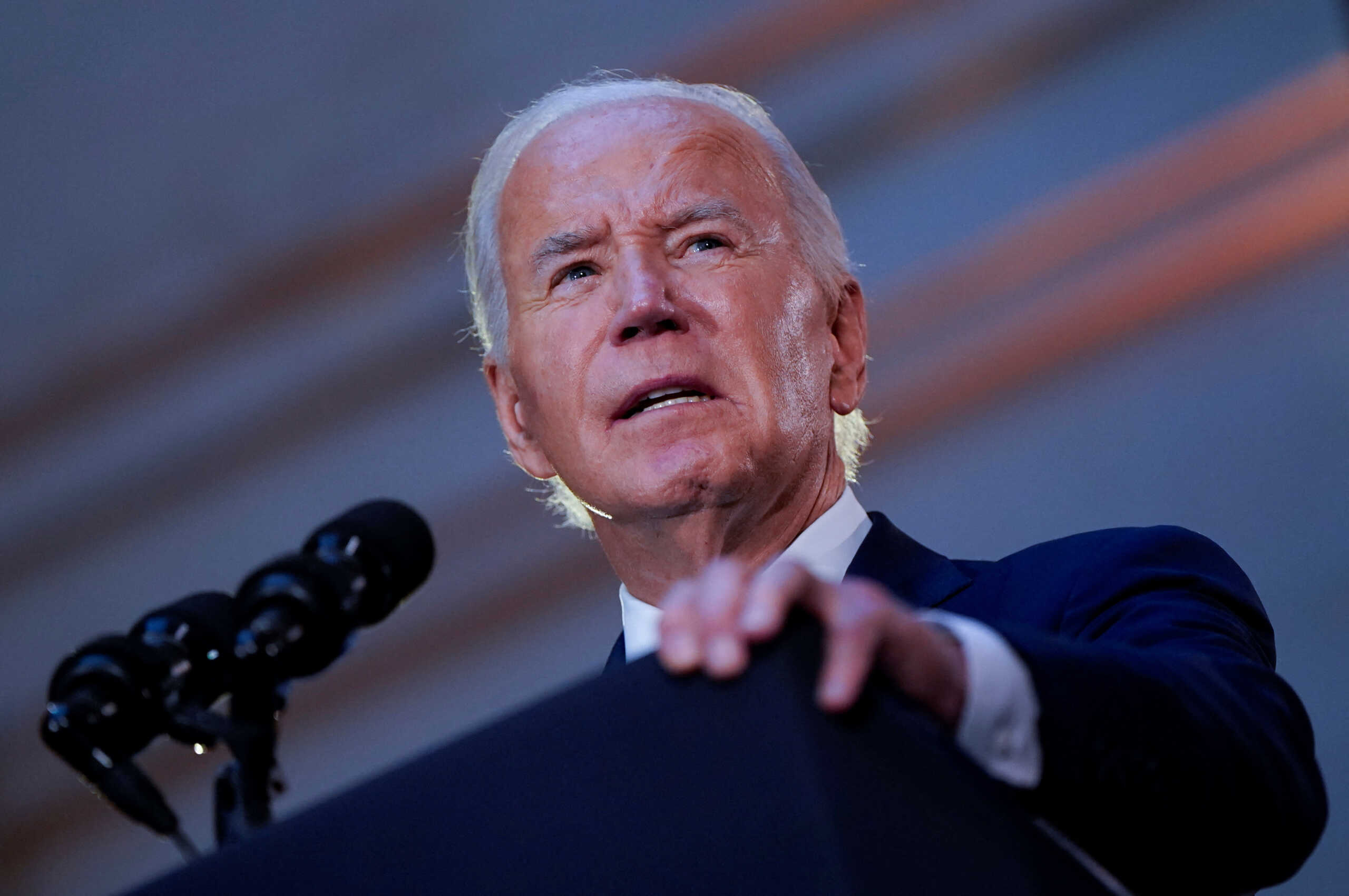 U.S. President Joe Biden delivers remarks during a reception at the Metropolitan Museum of Art on the sidelines of the 79th session of the United National General Assembly (UNGA) in New York City, U.S., September 25, 2024. REUTERS