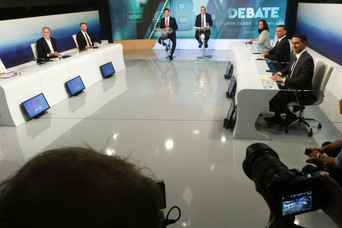 Δημοσκόπηση Prorata για το debate: 6 στους 10 που παρακολούθησαν την τηλεμαχία θα ψηφίσουν ΠΑΣΟΚ