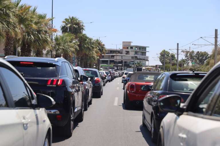 Traffic in Kifissos in trouble due to traffic accident