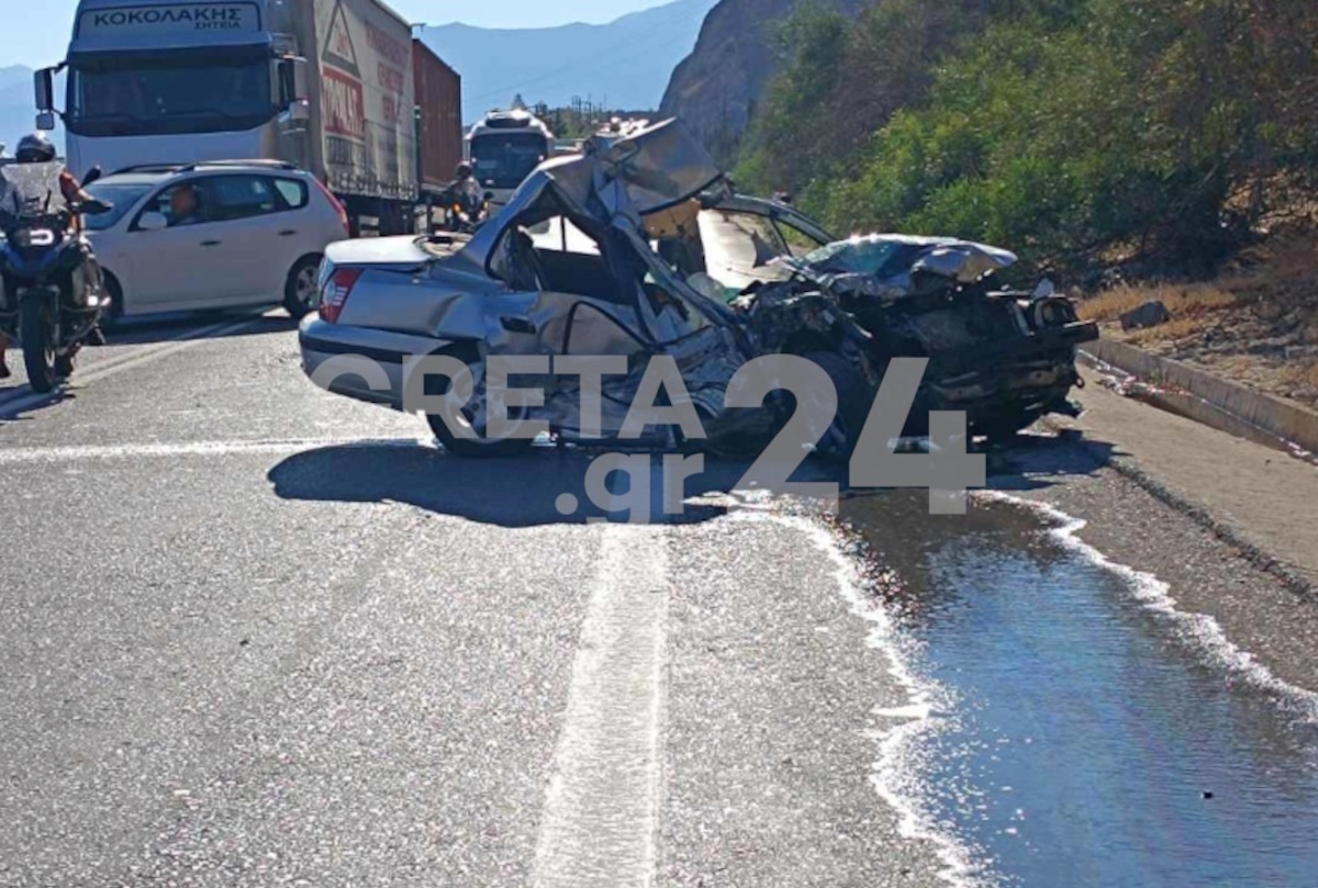 Ηράκλειο: Νεκρή μια γυναίκα μετά από τροχαίο στον ΒΟΑΚ