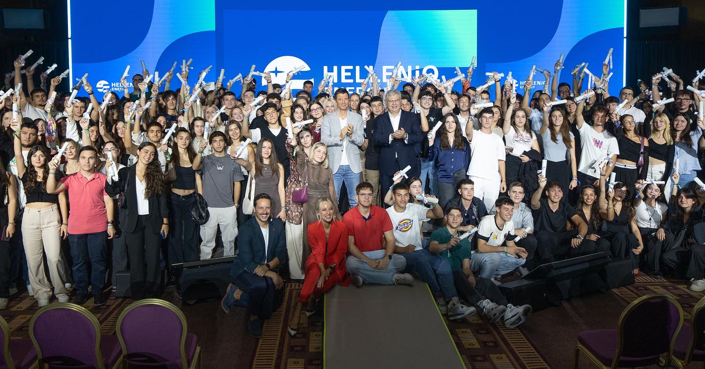 Η HELLENiQ ENERGY στηρίζει τη Νέα Γενιά και επιβραβεύει την Αριστεία