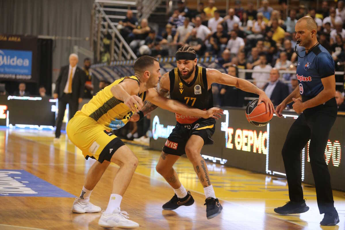 Άρης – ΑΕΚ 59-70: Ποδαρικό στη Greek Basketball League με εντυπωσιακό «διπλό» στη Θεσσαλονίκη