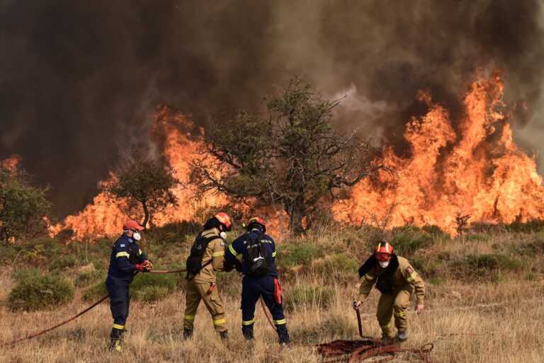 Φωτιά στα Χανιά σε δύσβατη περιοχή – Έρχονται εναέρια μέσα από Αθήνα