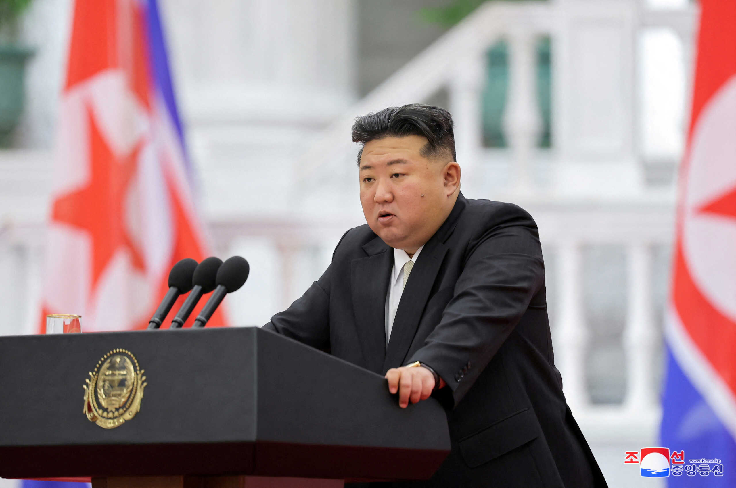 North Korean leader Kim Jong Un meets with leading officials of the Workers' Party of Korea in Pyongyang, North Korea, in this photo released by North Korea's official Korean Central News Agency on September 10, 2024. KCNA via REUTERS   ATTENTION EDITORS - THIS IMAGE WAS PROVIDED BY A THIRD PARTY. REUTERS IS UNABLE TO INDEPENDENTLY VERIFY THIS IMAGE. NO THIRD PARTY SALES. SOUTH KOREA OUT. NO COMMERCIAL OR EDITORIAL SALES IN SOUTH KOREA.