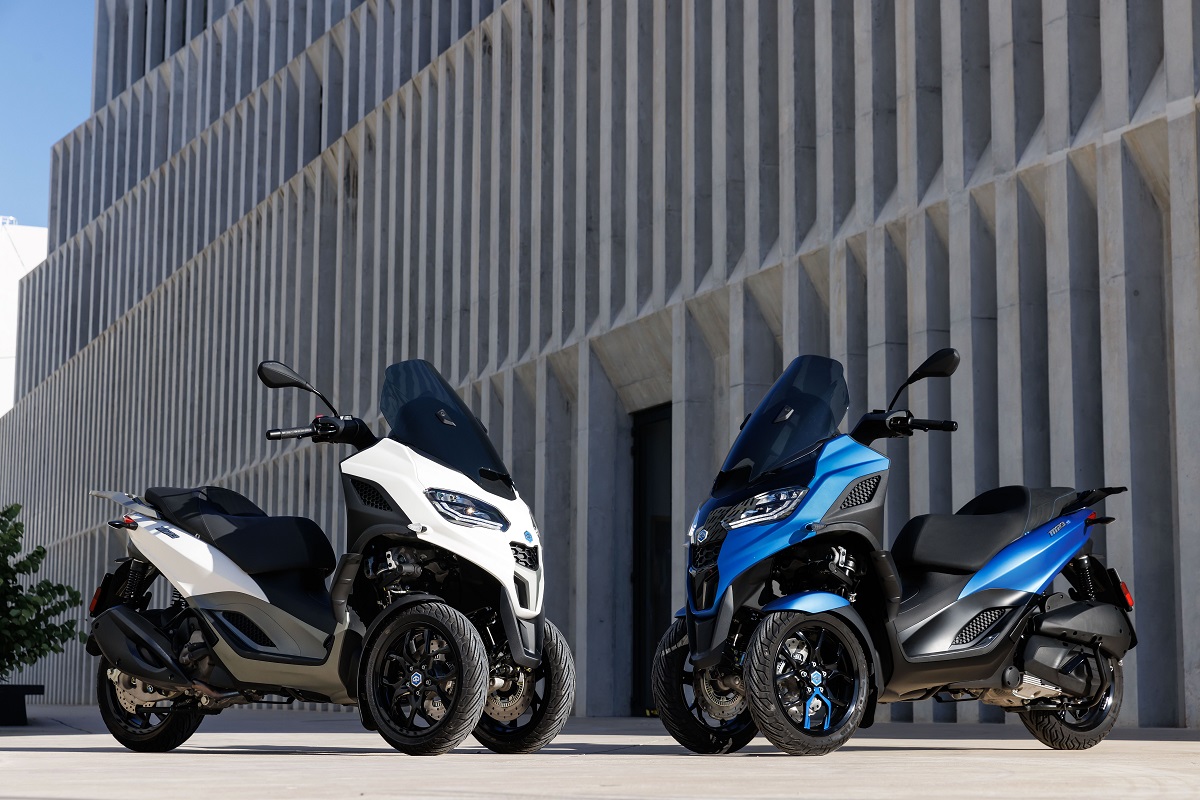 Το Piaggio MP3 με νέο κινητήρα και σπορ σχεδίαση