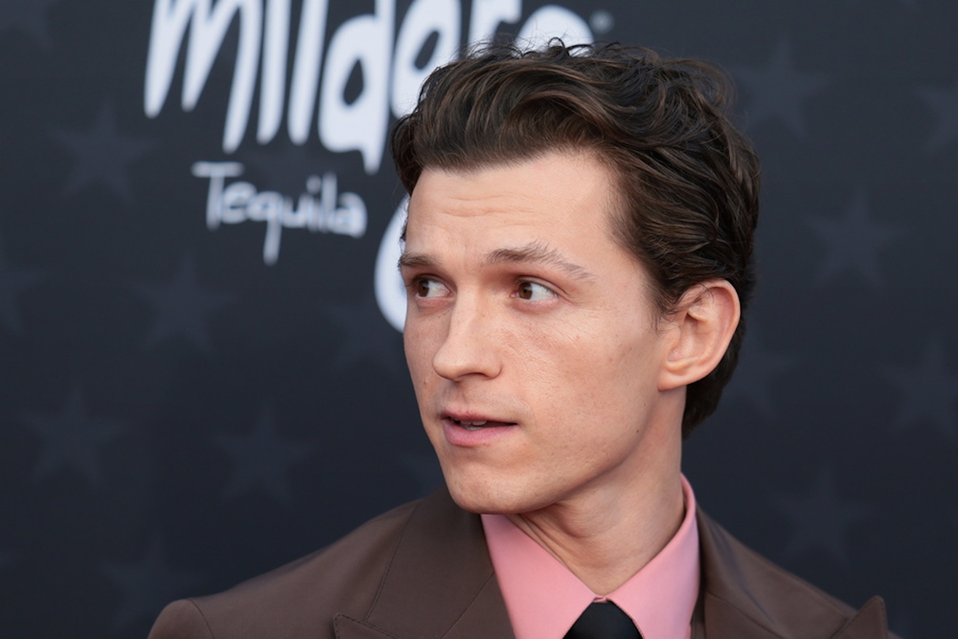 epa11078287 British actor Tom Holland attends the 29th Critics Choice Awards at The Barker Hangar in Santa Monica, California, USA, 14 January 2024.  EPA