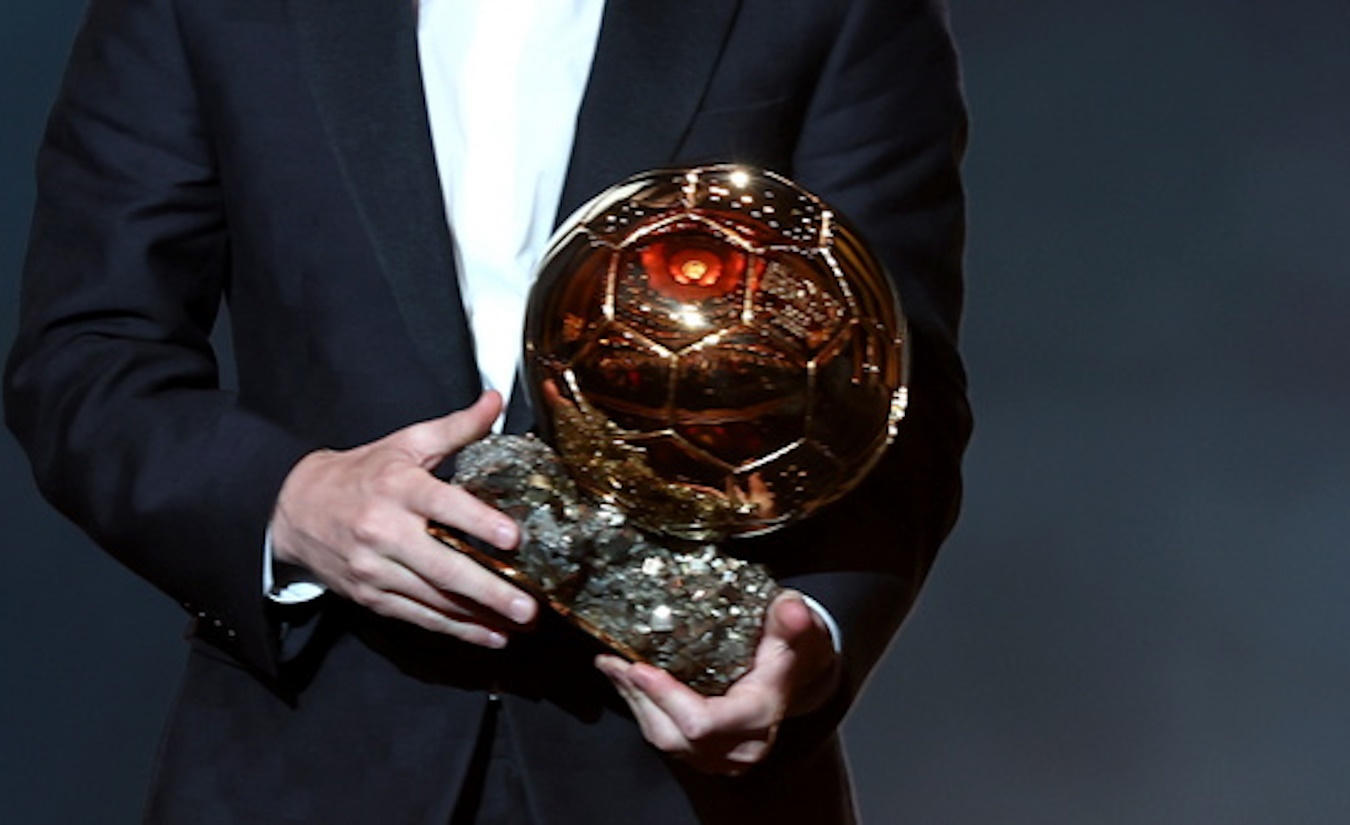 epa10949591 Argentine international Lionel Messi wins the Ballon d'Or 2023 during the Ballon d'Or 2023 ceremony at the Theatre du Chatelet in Paris, France, 30 October 2023.  EPA