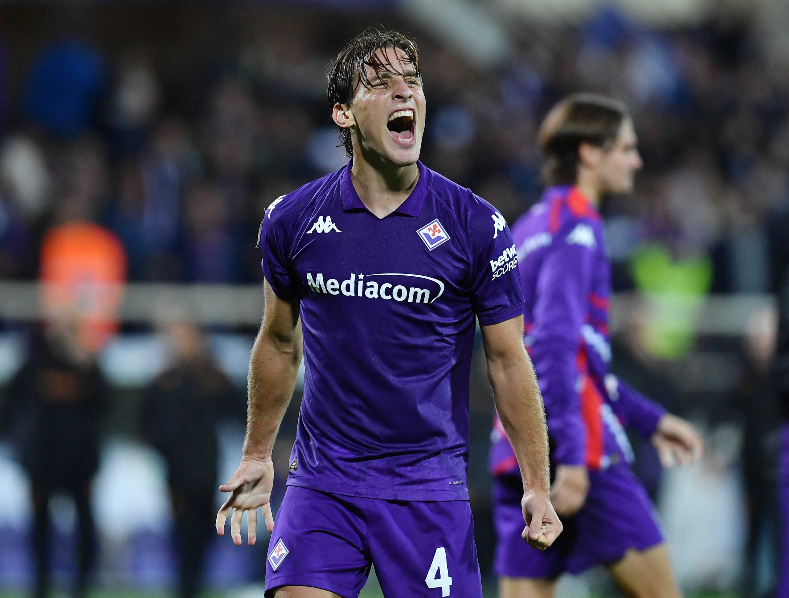 Soccer Football - Serie A - Fiorentina v AC Milan - Stadio Artemio Franchi, Florence, Italy - October 6, 2024 Fiorentina's Edoardo Bove celebrates after the match REUTERS