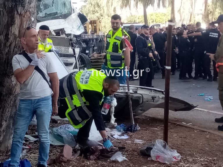 Φορτηγό έπεσε σε στάση λεωφορείου κοντά σε στρατιωτική βάση του Τελ Αβίβ - 33 οι τραυματίες, τουλάχιστον 6 χαροπαλεύουν