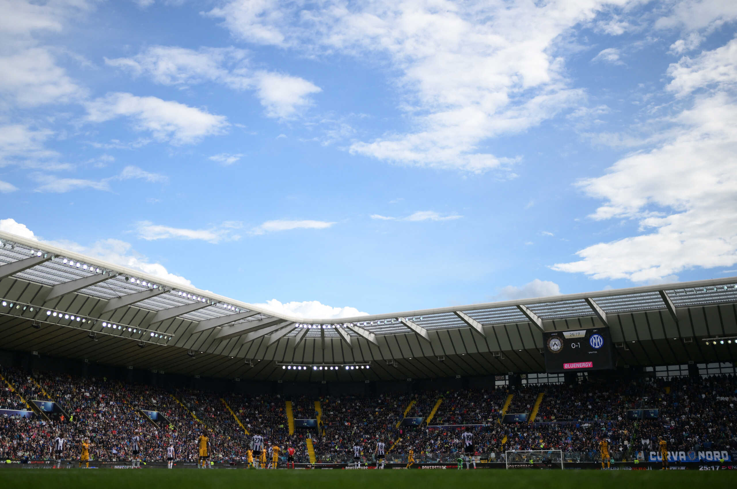 Soccer Football - Serie A - Udinese v Inter Milan - Bluenergy Stadium, Udine, Italy - September 28, 2024 General view during the match REUTERS