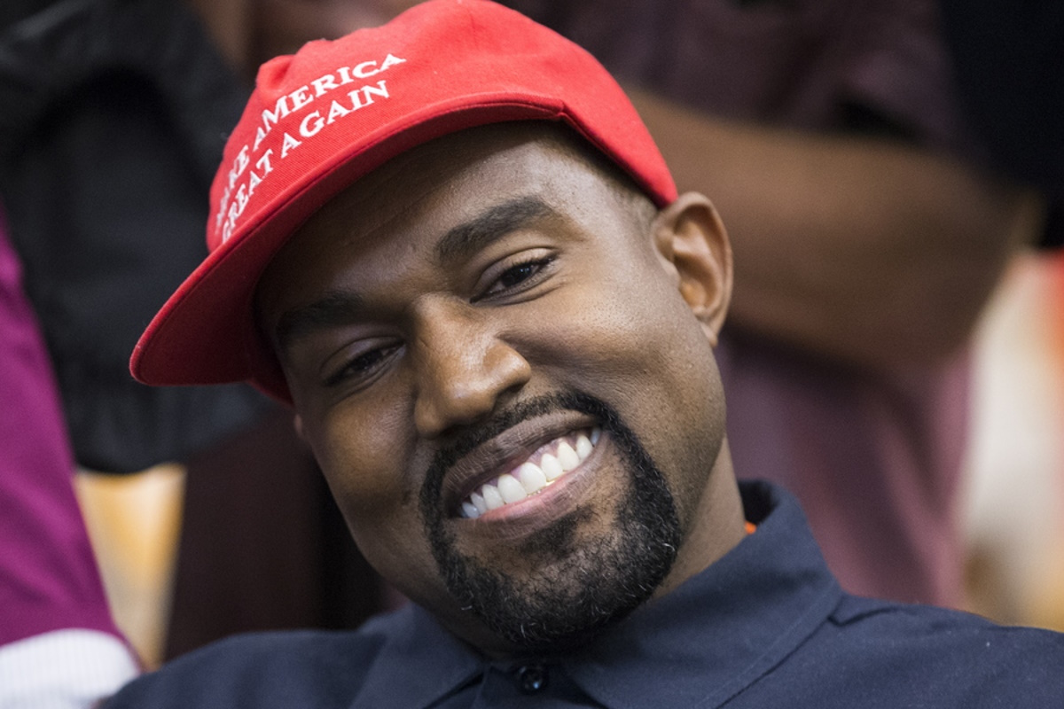 epa08528692 (FILE) - US entertainer Kanye West speaks during a meeting with US President Donald J. Trump in the Oval Office of the White House in Washington, DC, USA, 11 October 2018 (reissued 05 July 2020). West announced on twitter that he was 'running for president of the United States'. The US will hold presidential elections on November 3, 2020.  EPA