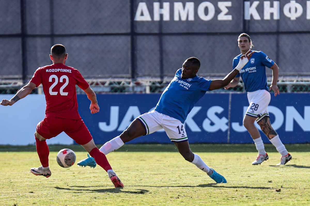 Κηφισιά – Παναχαϊκή 1-1: Ισοπαλία και «ανοιχτοί λογαριασμοί» ενόψει της ρεβάνς στο Κύπελλο Ελλάδας