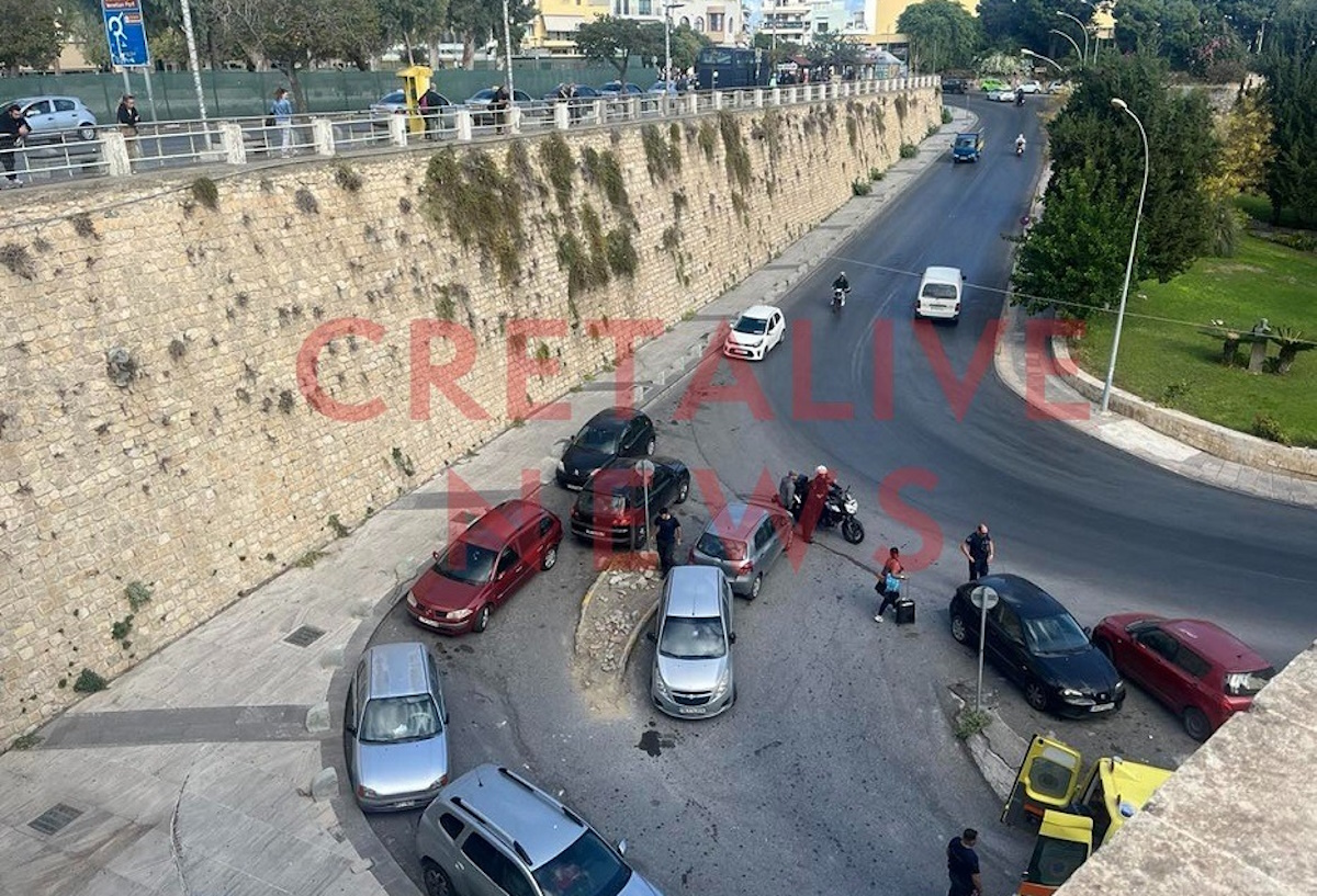 Ηράκλειο: 28χρονος έπεσε από τα Ενετικά Τείχη – Στο νοσοκομείο με σοβαρά τραύματα